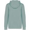 Sweat zippé capuche French Terry écoresponsable Vert jade délavé Native Spirit – vue 2
