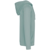 Sweat zippé capuche French Terry écoresponsable Vert jade délavé Native Spirit – vue 3