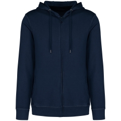 Sweat zippé capuche French Terry écoresponsable Marine Native Spirit