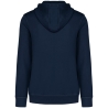 Sweat zippé capuche French Terry écoresponsable Marine Native Spirit – vue 2