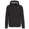 Sweat-shirt zippé capuche unisexe Gris Kariban – 360 g/m²