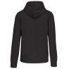 Sweat-shirt zippé capuche unisexe Gris Kariban – 360 g/m² – vue 2