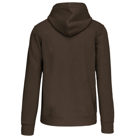 Sweat-shirt zippé capuche Kariban – Vert Kaki – 360 g/m² – vue 2
