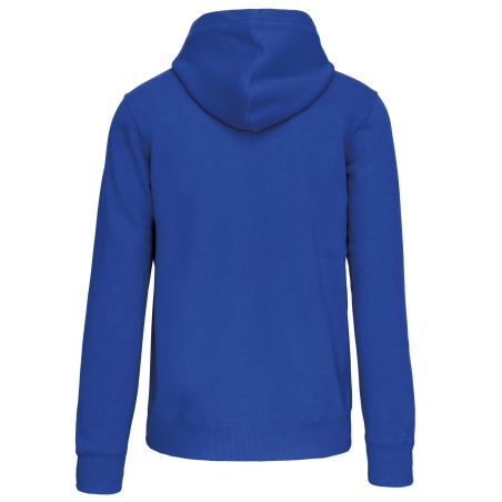 Sweat zippé capuche unisexe Bleu Kariban – 360 g/m² – vue 2