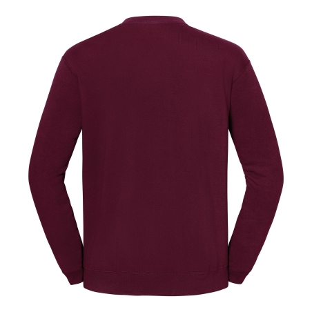Sweat-shirt Iconic 250 Bordeaux Fruit of the Loom – vue 2