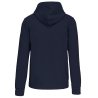Sweat-shirt zippé capuche Marine Kariban – Unisexe 360 g/m² – vue 2