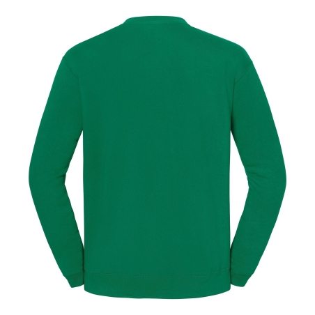 Sweat-shirt Iconic 250 Vert College Green Fruit of the Loom – vue 2
