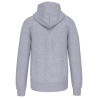 Sweat zippé capuche unisexe Gris Oxford Grey Kariban – vue 2