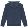 Sweat zippé capuche écoresponsable Marine bleu – Native Spirit – vue 2