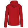 Sweat-shirt zippé capuche Rouge unisexe Kariban 360 g/m² – vue 2
