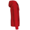 Sweat-shirt zippé capuche Rouge unisexe Kariban 360 g/m² – vue 3