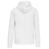 Sweat-shirt zippé capuche unisexe Blanc Kariban – vue 2
