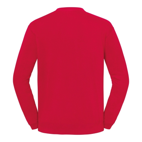Sweat-shirt Iconic 250 Rouge Fruit of the Loom – Col Rond – vue 2