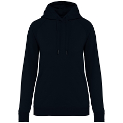 Sweat capuche raglan femme écoresponsable Noir – Native Spirit