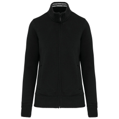 Veste molleton zippée femme Noire Kariban 360 g/m²