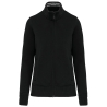 Veste molleton zippée femme Noire Kariban 360 g/m²