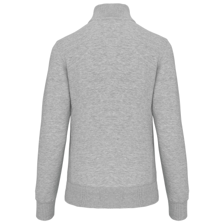 Veste molleton zippée femme Gris Oxford Grey Kariban – vue 2