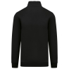 Sweat col zippé écoresponsable Homme Noir – Native Spirit – vue 2
