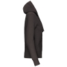 Sweat-shirt zippé capuche femme Gris Kariban 300 g/m² – vue 3