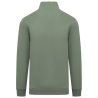 Sweat col montant zippé écoresponsable Vert Native Spirit – vue 2