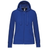Sweat-shirt zippé capuche femme Bleu Kariban – 300 g/m²