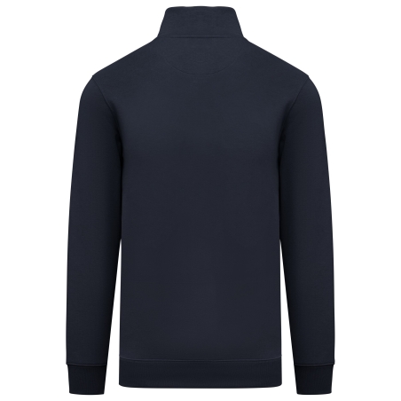 Sweat col zippé écoresponsable Marine – Native Spirit – vue 2