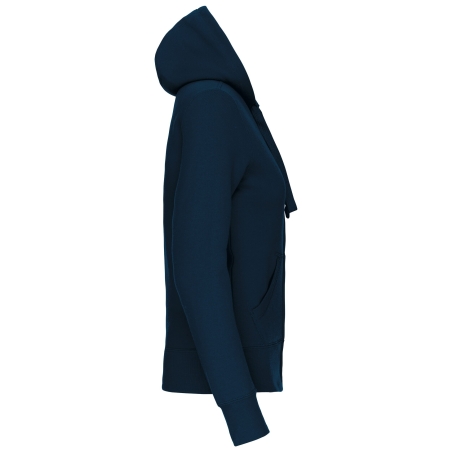 Sweat-shirt zippé capuche femme Marine Kariban 300 g/m² – vue 3