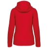 Sweat-shirt zippé capuche femme Rouge Kariban 300 g/m² – vue 2
