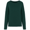 Sweat-shirt femme Loose Vert Amazon Green Kariban