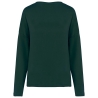 Sweat-shirt femme Loose Vert Amazon Green Kariban – vue 2