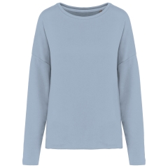 Sweat-shirt femme Loose Turquoise 270 g/m² Kariban