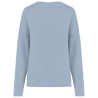 Sweat-shirt femme Loose Turquoise 270 g/m² Kariban – vue 2