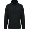 Sweat à capuche French Terry écoresponsable Noir Native Spirit