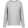 Sweat-shirt Femme Loose Gris chiné Kariban – French Terry