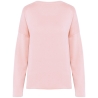Sweat-shirt femme Loose Rose pâle Kariban – 270 g/m² – vue 2