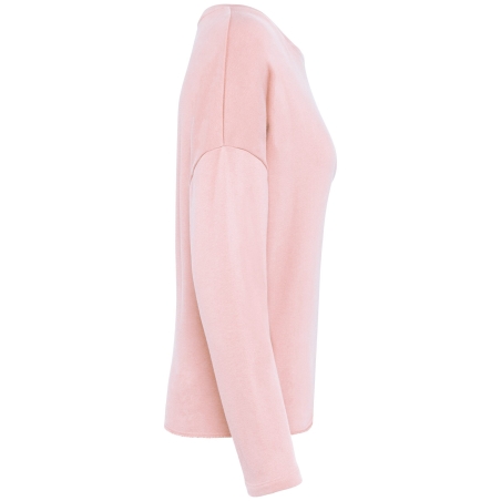 Sweat-shirt femme Loose Rose pâle Kariban – 270 g/m² – vue 3