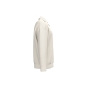 Sweat polo quart zip écoresponsable Blanc Ivory Native Spirit – vue 3