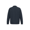 Sweat quart zip col polo écoresponsable Marine – Native Spirit – vue 2