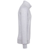 Sweat col zippé 1/4 zip Gris (Ash Heather) Kariban 300 g/m² – vue 3