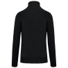 Sweat col 1/4 zip homme Kariban 300 g/m² – Noir – vue 2