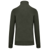 Sweat col 1/4 zip Kariban 300 g/m² – Vert Dark Khaki – vue 2