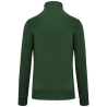 Sweat col quart zip Kariban Forest Green 300 g/m² – vue 2