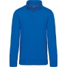 Sweat col 1/4 zip Bleu Royal Kariban – 300 g/m²