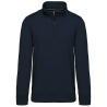 Sweat col 1/4 zip Marine 300 g/m² Kariban – Workwear