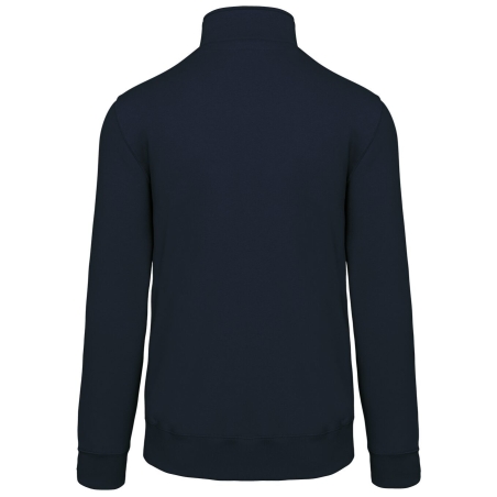 Sweat col 1/4 zip Marine 300 g/m² Kariban – Workwear – vue 2