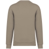 Sweat-shirt écoresponsable col rond épaules tombantes Beige Native Spirit – vue 2