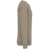 Sweat-shirt écoresponsable col rond épaules tombantes Beige Native Spirit – vue 3