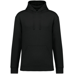 Sweat capuche écoresponsable épaules tombantes Noir – Native Spirit