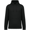 Sweat capuche écoresponsable épaules tombantes Noir – Native Spirit