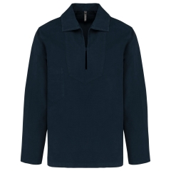 Vareuse Oversize Coton Canvas Marine Kariban – Collection Sailing